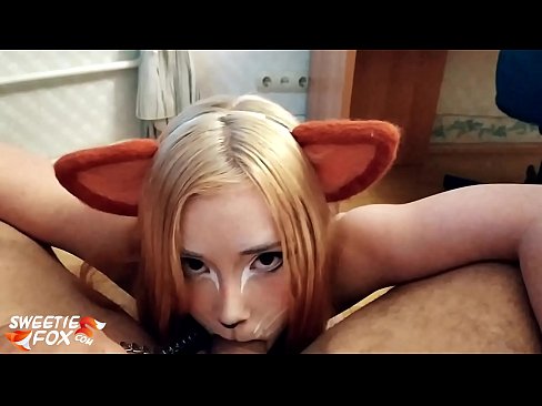 ❤️ Kitsune anameza mboo na kumeza mdomoni ️❌